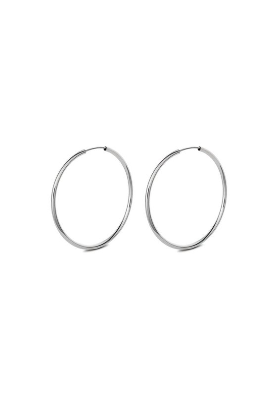 Nomad Hoops Sølv, 40mm