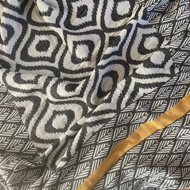 Jacquard Hamam Plaid 'May' 170x130 cm