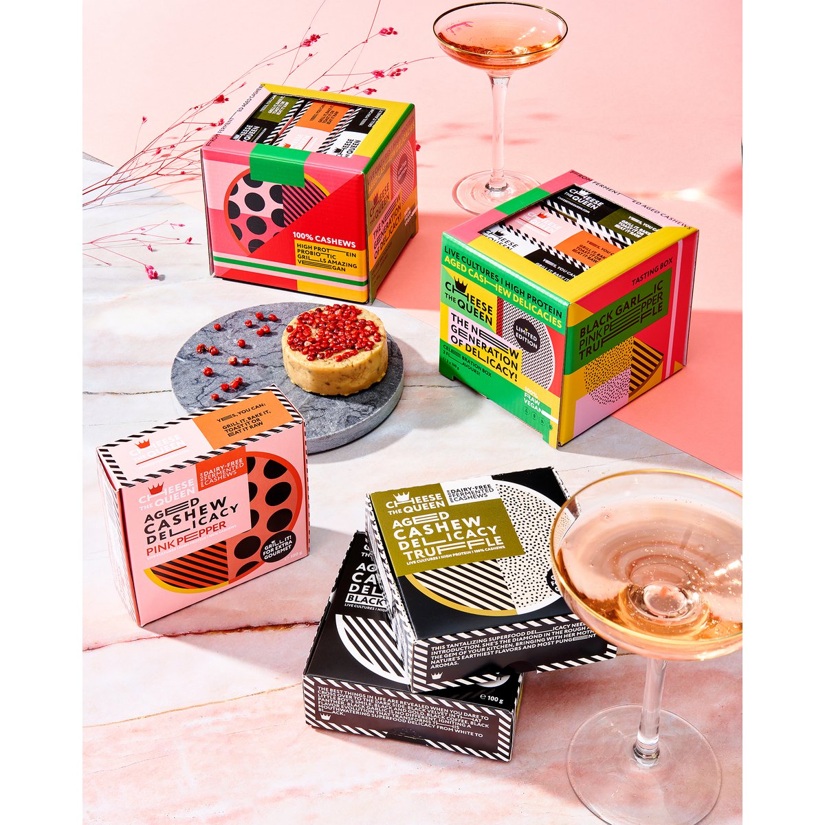 Celebration box: 3 delicatessen van oude cashewnoten