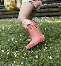 Stivali da pioggia per bambini LOOKICAT Rosa
