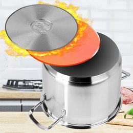 Pot Steel with Lid ANETT 18 cm, 3.5 l