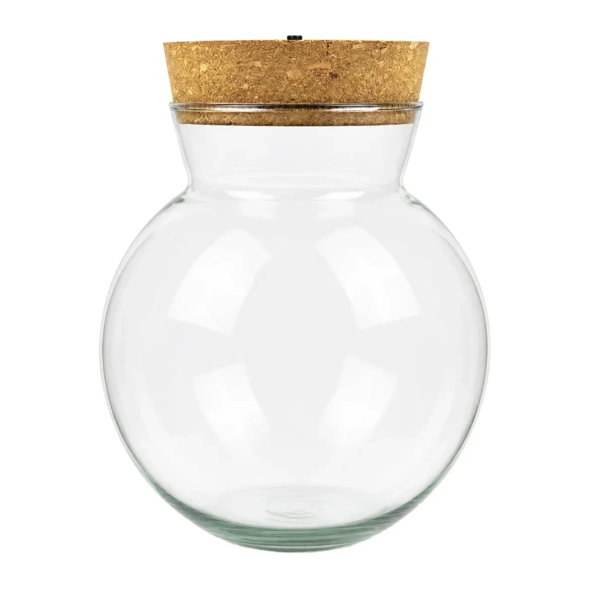 Glass Terrarium with LED Cork W-487D 17 cm