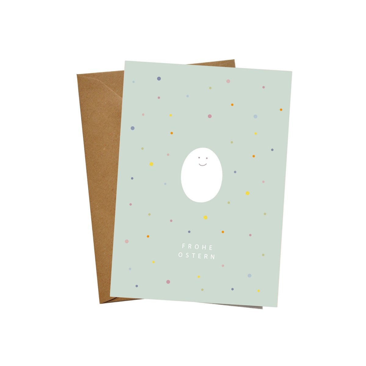 Greeting card "Osterei"