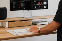 Dual Desk Shelf – Monitor Stand