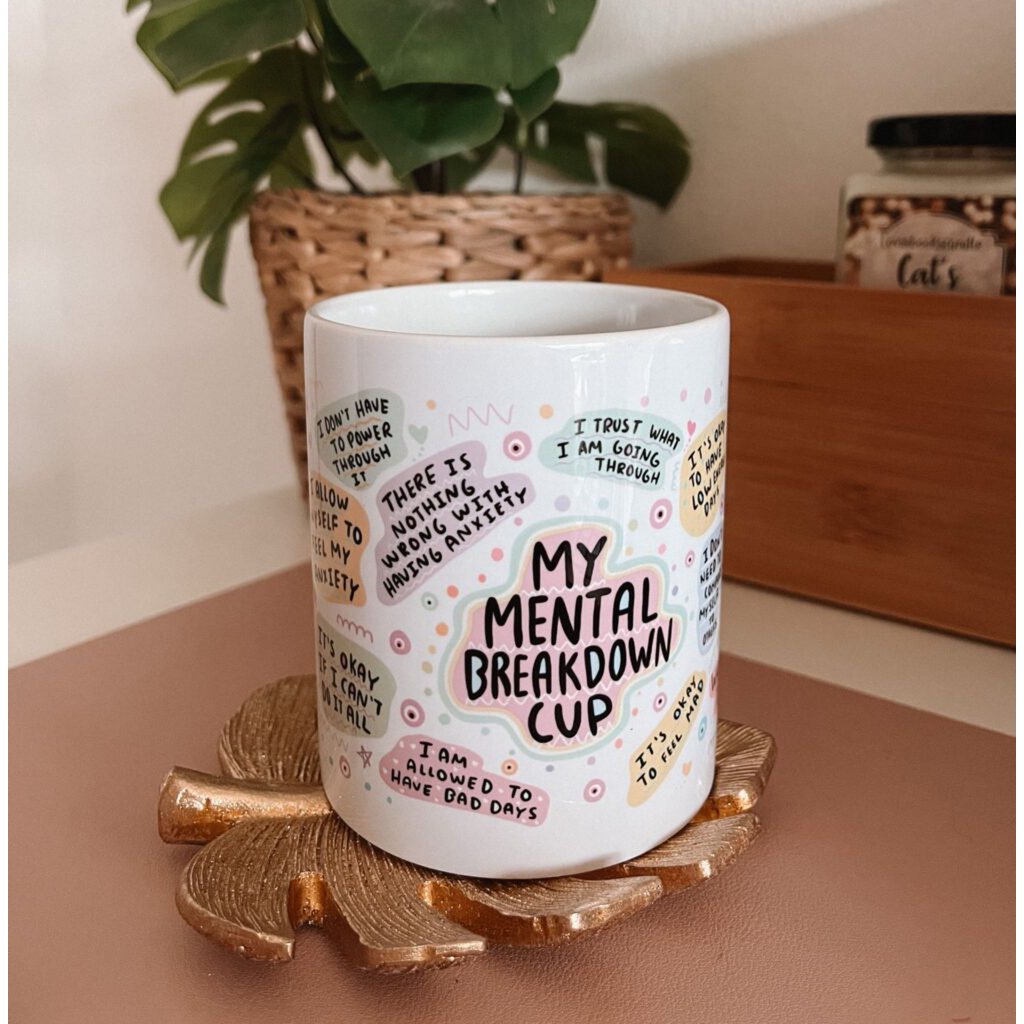 Taza de la avería mental de <br> Agrega Estilo A Su Móvil! salud mental