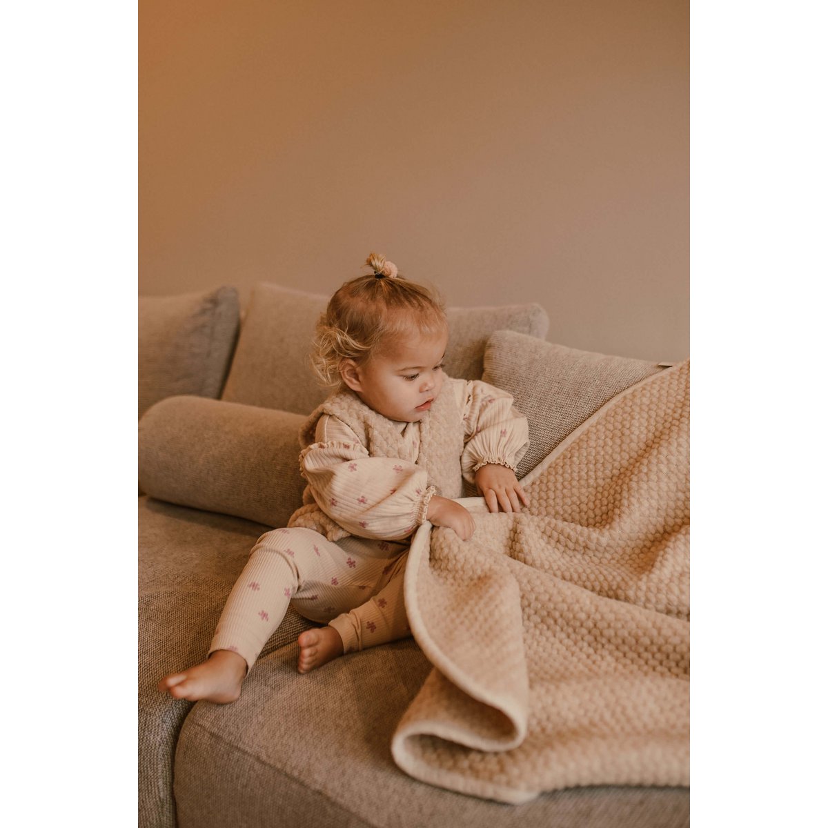 Baby blanket Bouclé - Merino wool