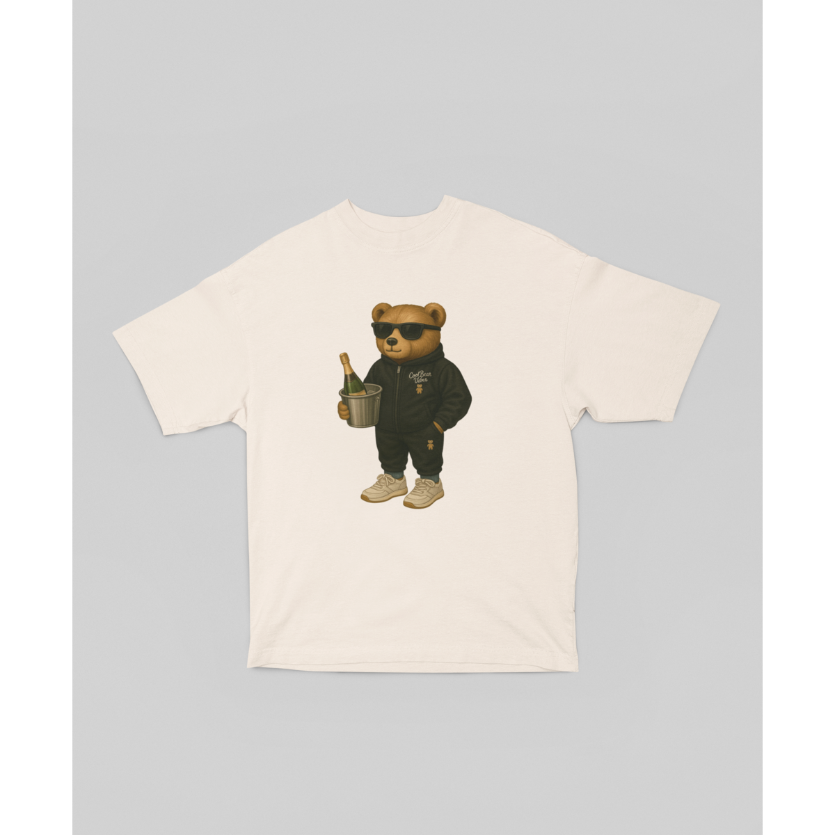 Oversized T-shirt Prosecco Nachtbeer