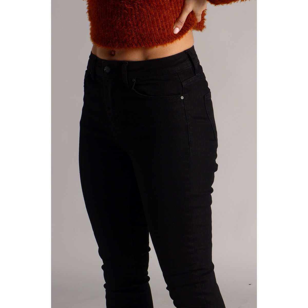 Jean SKINNY femme Blue taille mi-haute