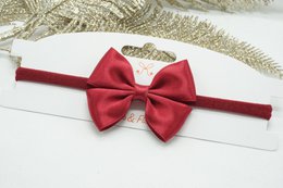 Nylon hårbånd almindelig mini satin