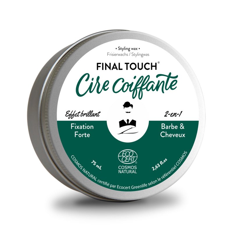 FINAL TOUCH - Beard & Hair Styling Wax for Men