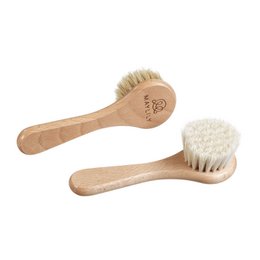 Set de 2 cepillos para el pelo de bebé