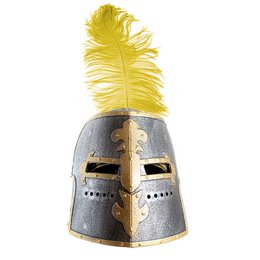 TEMPLAR HELMET WITH LID IMP + FEATHER COLOR - ST945F