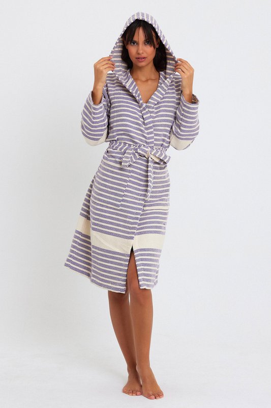 Marmara Bathrobe - Purple