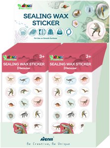 Museum En Kunst - Dinosaurus Wax Stickers