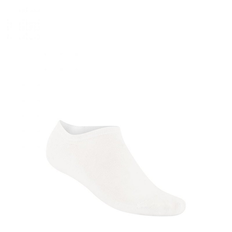 Bambocks Bambus No Show Sneaker Sokker 4 par Hvide