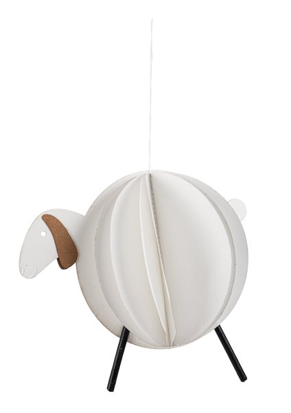 Pendant sheep 12 cm PU 12