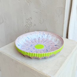 Bloom Plate - Lime Blush