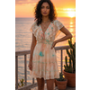 VESTIDO AURA DEGRADADO ROSA