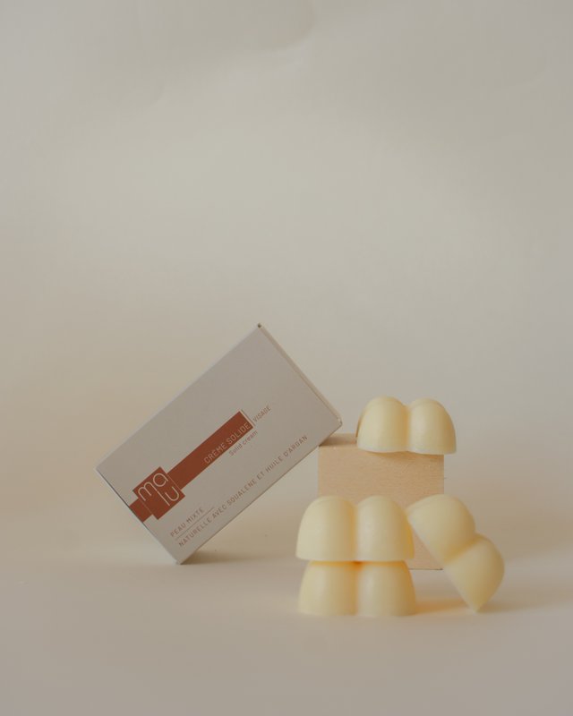 Solid face cream - combination skin