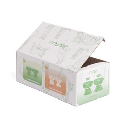 MANGIATOIA PER GATTI VERDE RIALZATA HF