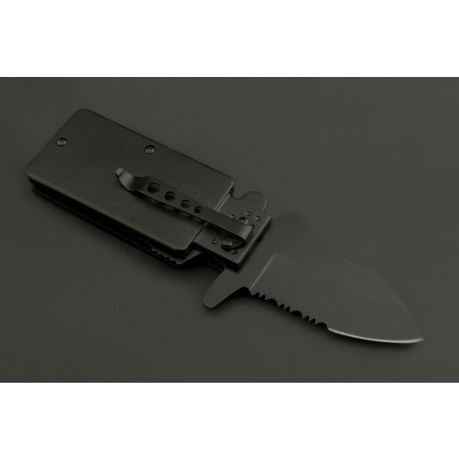 ED MAHONY Skildpaddemappe, lommekniv, 440C