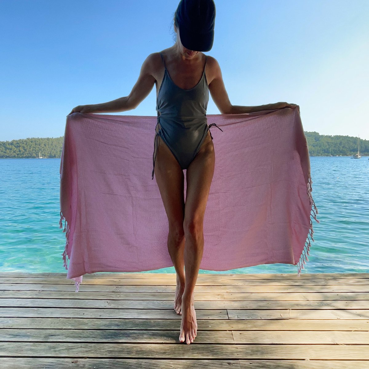PINKO Stonewashed - Premium Wellness Towel