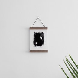 Cornice per appendere poster e stampe con calamite. Lunghezza 15 cm → EL MARC