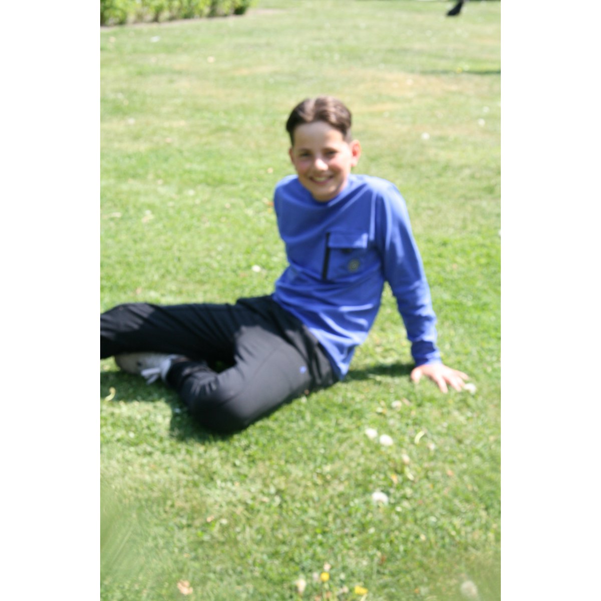 LewyLou NO4 Jogger zwart met logo