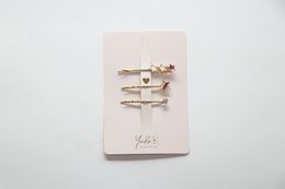 Haarspangen - Trio Etoilé - Rosa