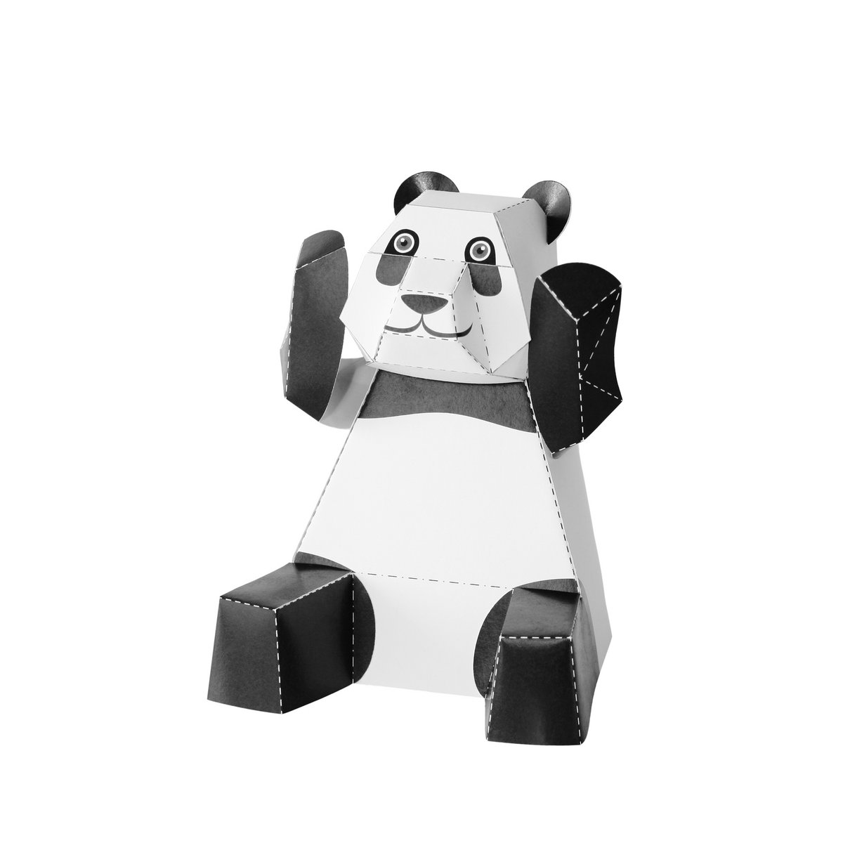 Panda Paper Toy