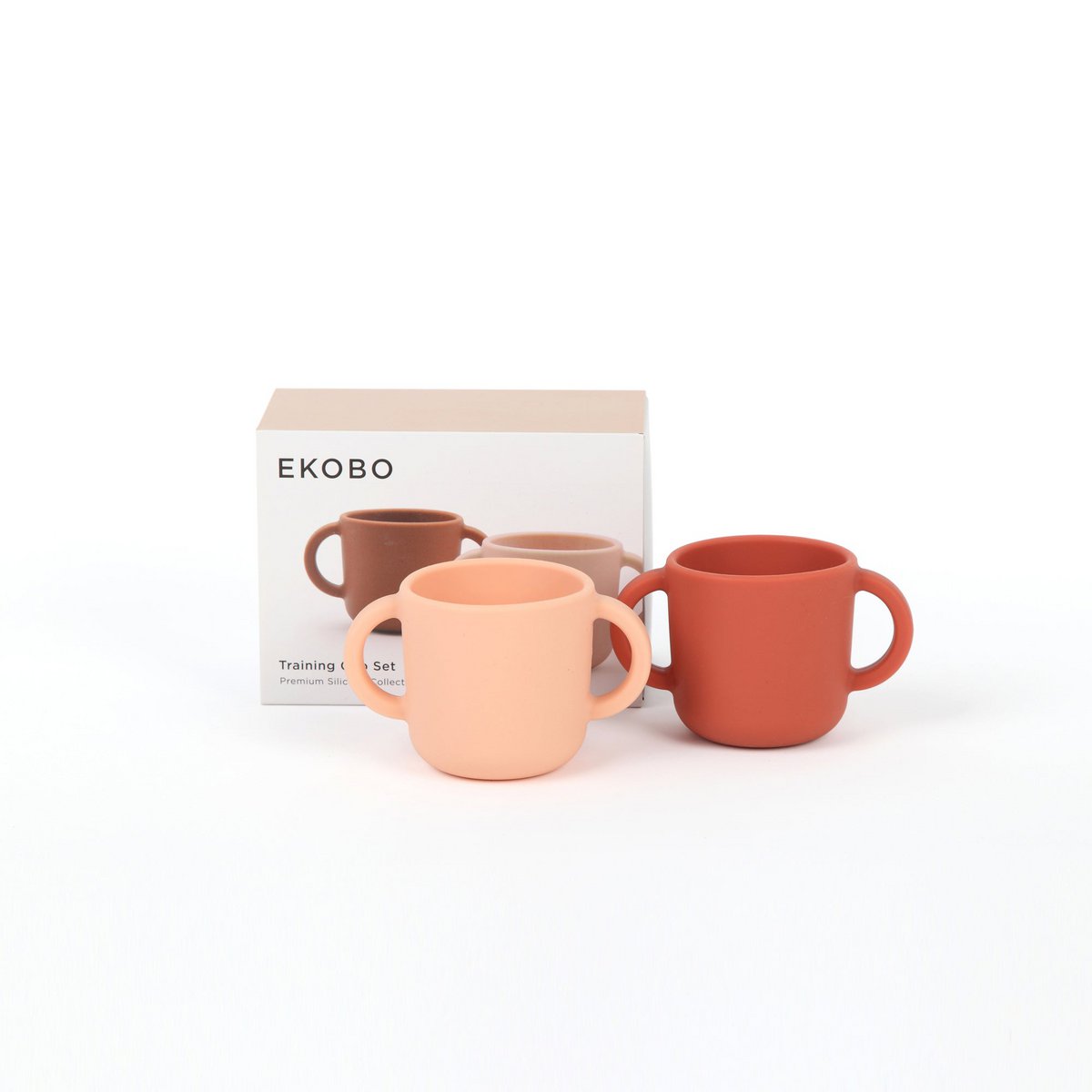 Training Cup Set - Blush / Terracotta