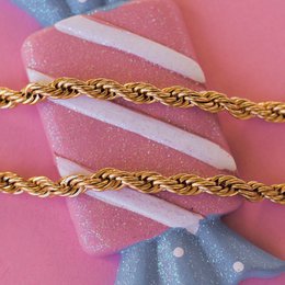 Esmeralda - 8mm Twist Bracelet Gold
