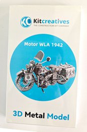 Kitings-Paket 3D-Modell DIY Miniatur Motor HD WLA 1942- Metall