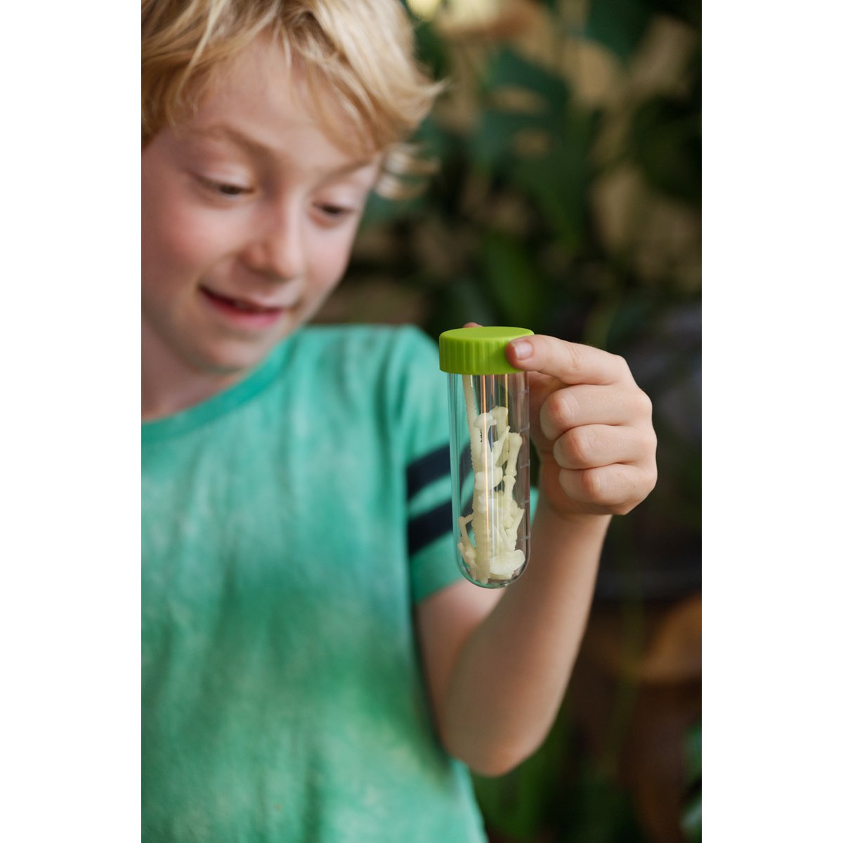 T-Rex-skelet glanst in het donker
