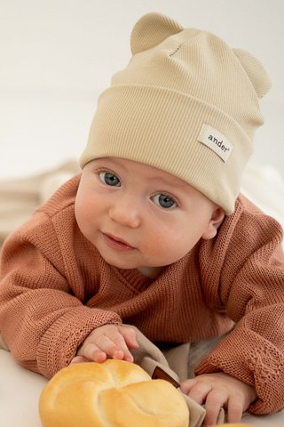 GRACE BEIGE Kindermütze