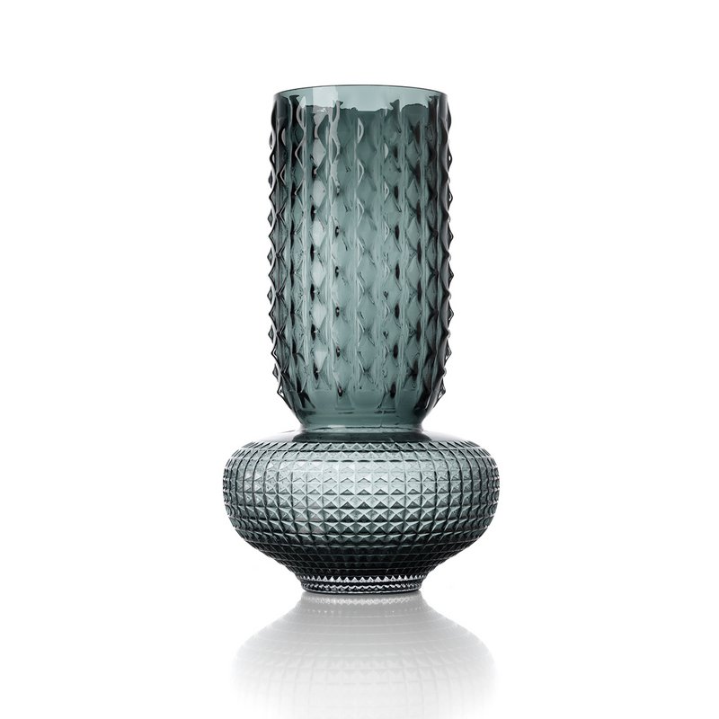Die Sapphire Jewel Vase – Blau – L