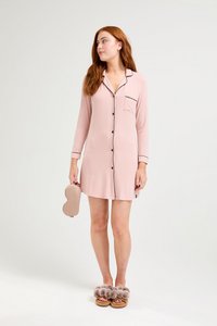 Bamboo Nightshirt in Pink