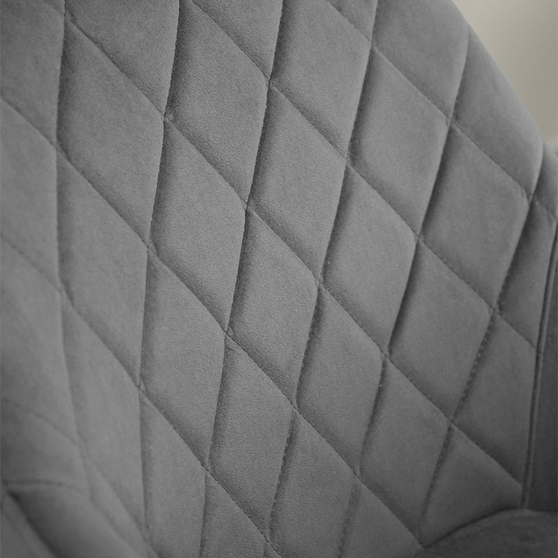 Fotel Frazer Diamond [zestaw 2 szt.] [aksamit] [podstawa obrotowa 360 stopni]