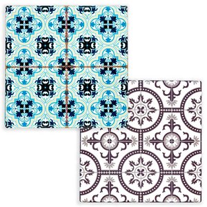 Ceramic Trivet Set of 2 Douar Tiles