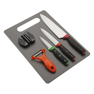 Set messen, dunschiller, slijper