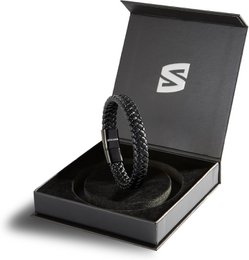 Læderarmbånd "stabil"