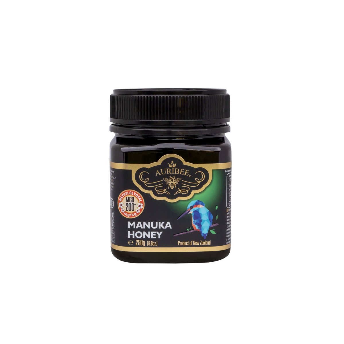 100% Pure, raw Manuka Honey MGO 200+ (250 grams)