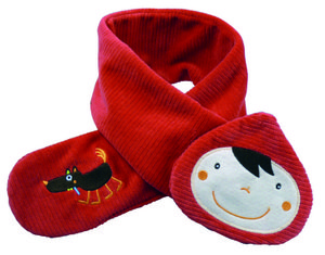 Red riding hood scarf