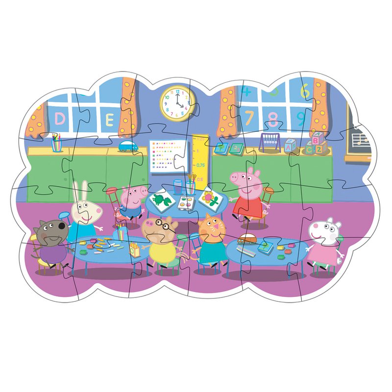 Peppa Pig - Deco Puslespil - Peppa Pig