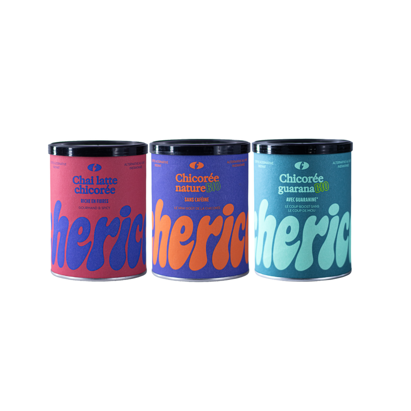 💥CHERICO Bestseller Pack 🌿☕ - Instant (18 dåser: Natural, Guarana, Chai)