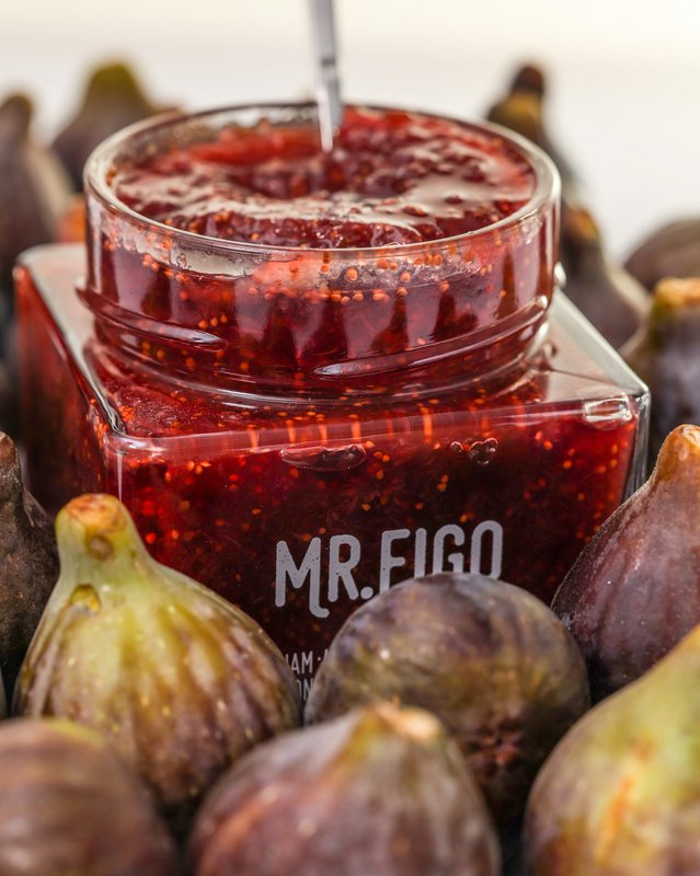 Confettura di fichi gourmet biologica con 85% di frutta - 305g