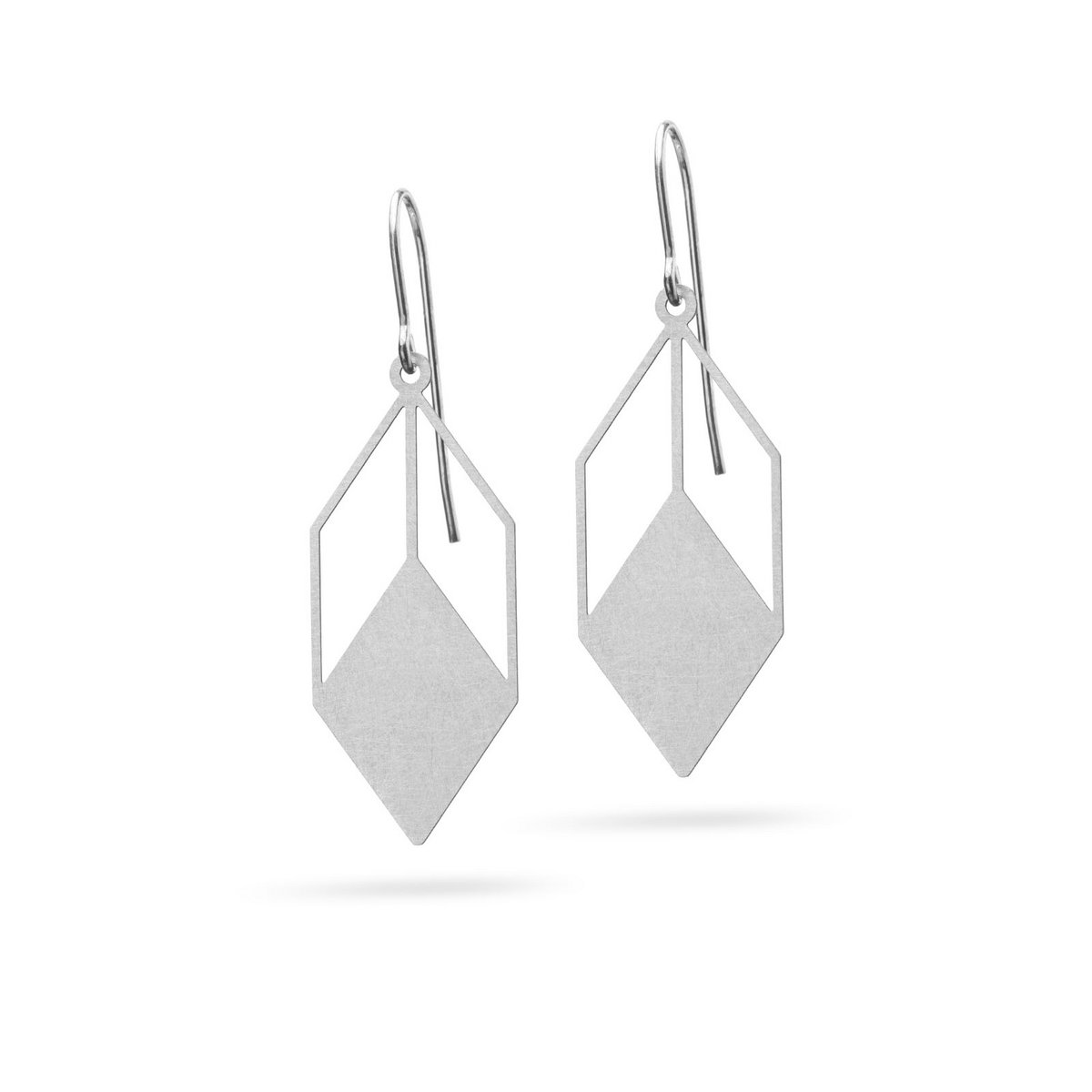 Earrings "Pendulum Simple" | stainless steel
