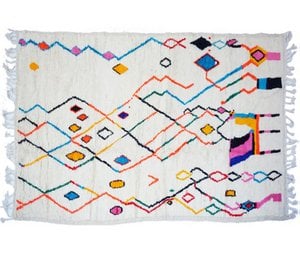 Handgemaakt Berber tapijt