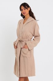 Crystal Bathrobe -Beige