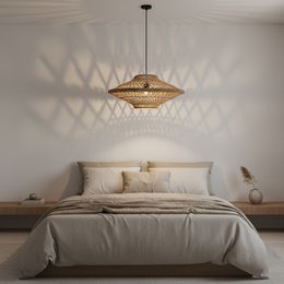 Corda Hanging Lamp Naturel Medium